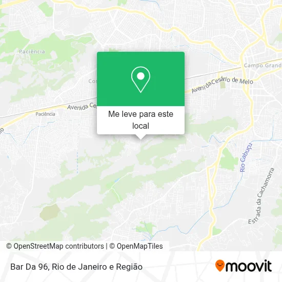 Bar Da 96 mapa