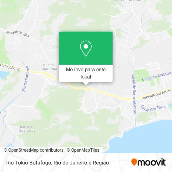 Rio Tokio Botafogo mapa