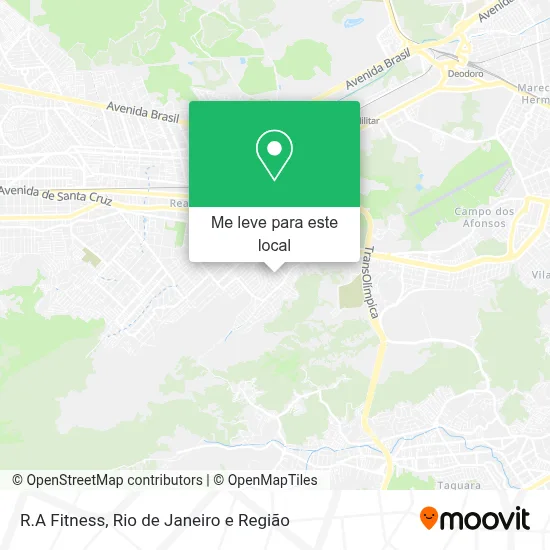 R.A Fitness mapa