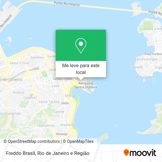 Freddo Brasil mapa