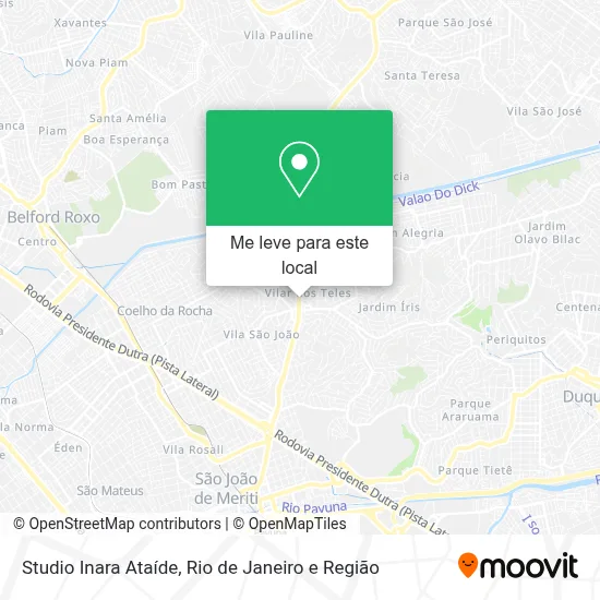 Studio Inara Ataíde mapa