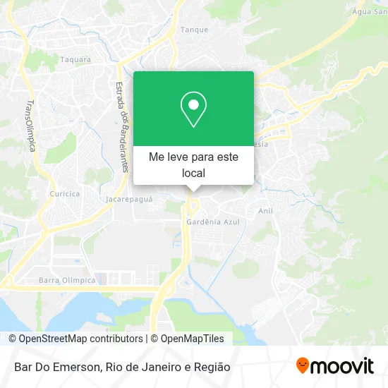 Bar Do Emerson mapa
