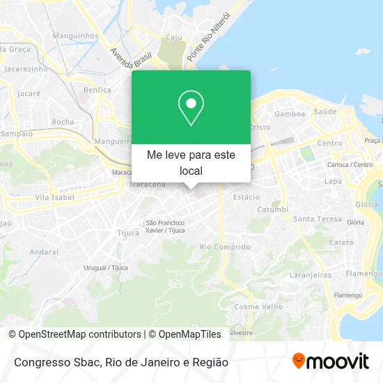 Congresso Sbac mapa