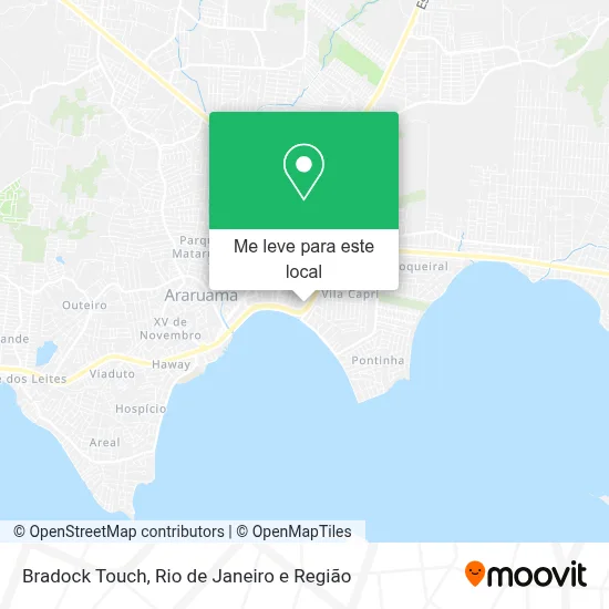 Bradock Touch mapa