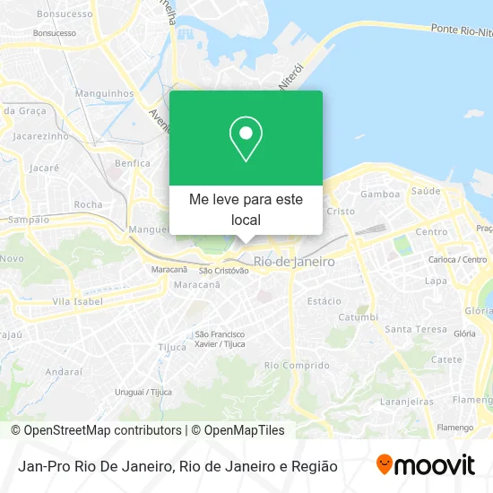 Jan-Pro Rio De Janeiro mapa