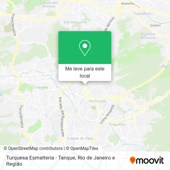 Turquesa Esmalteria - Tanque mapa