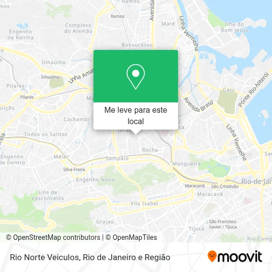 Rio Norte Veiculos mapa