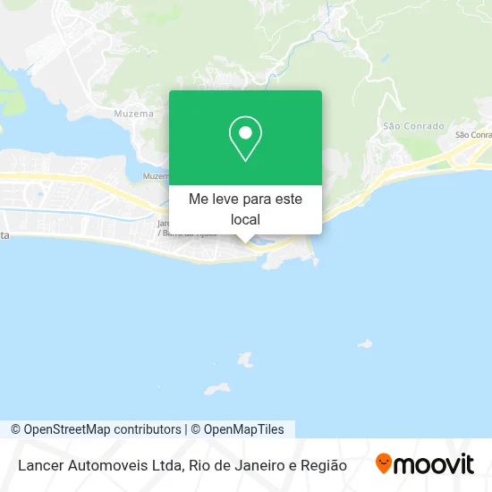 Lancer Automoveis Ltda mapa