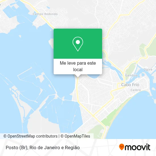 Posto (Br) mapa