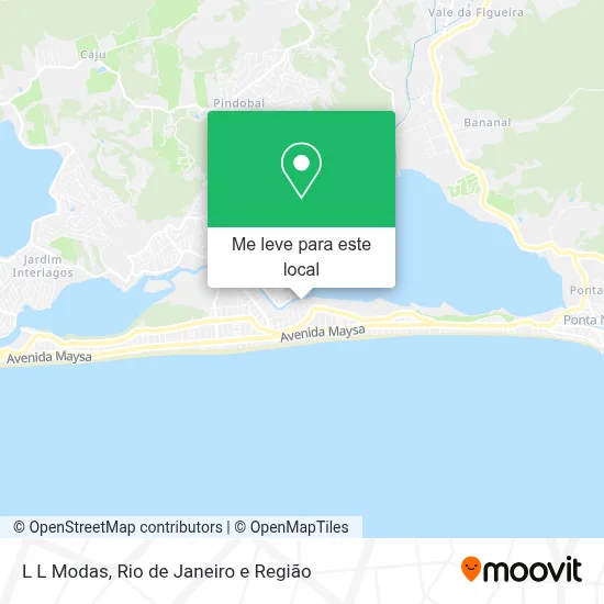L L Modas mapa