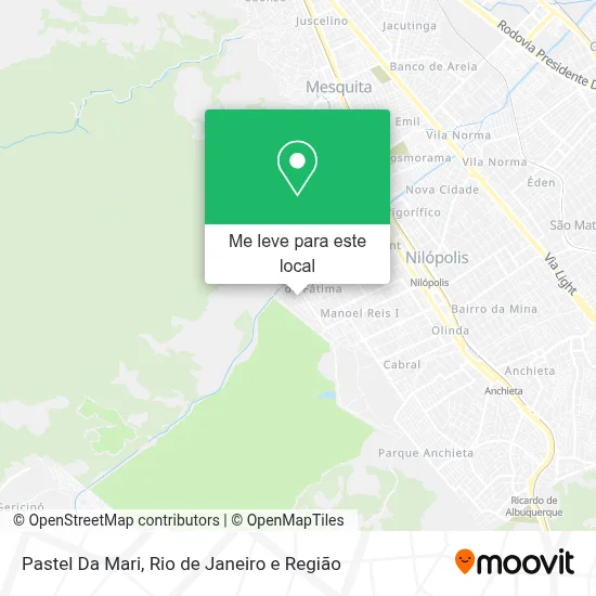 Pastel Da Mari mapa