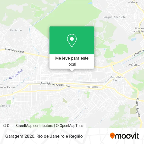 Garagem 2820 mapa