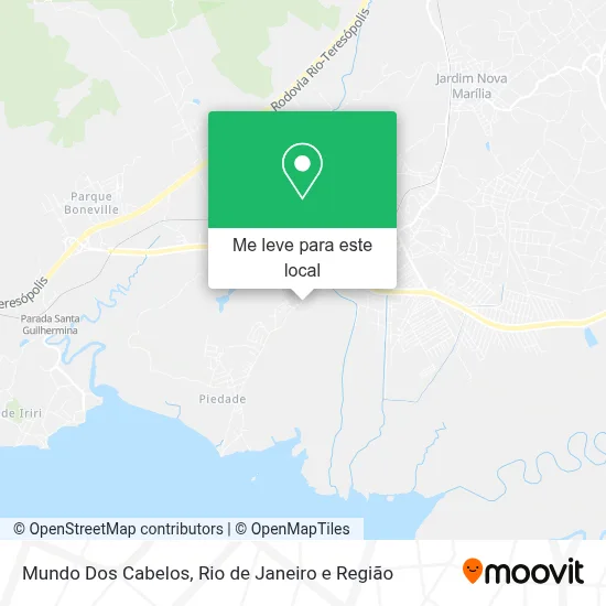 Mundo Dos Cabelos mapa