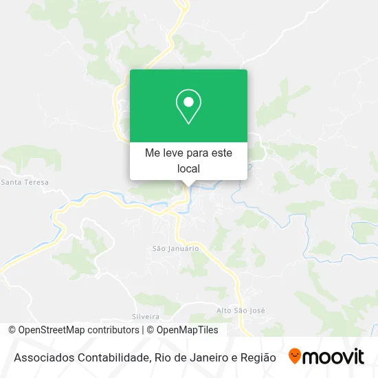 Associados Contabilidade mapa