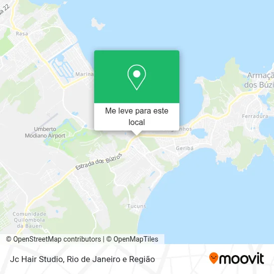 Jc Hair Studio mapa