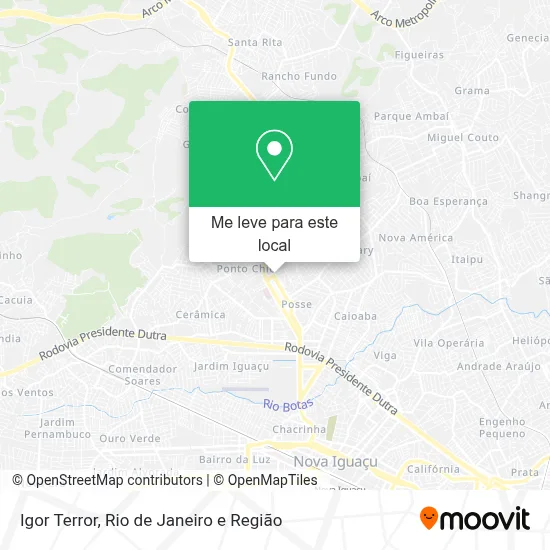 Igor Terror mapa