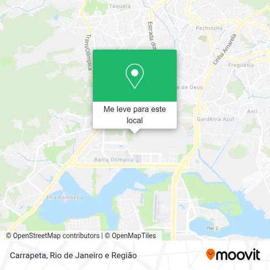 Carrapeta mapa