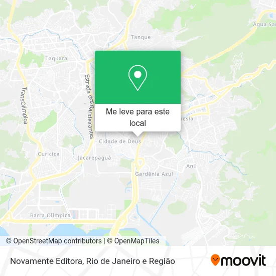 Novamente Editora mapa