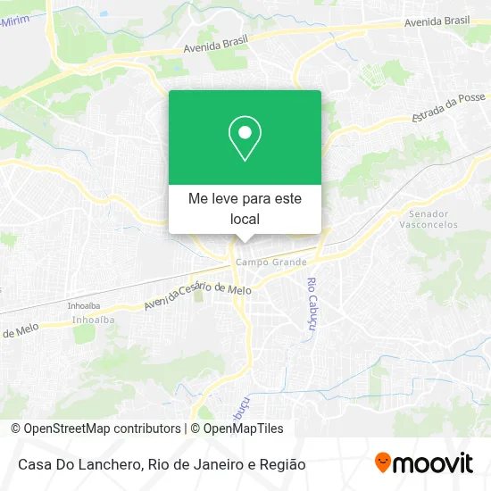 Casa Do Lanchero mapa