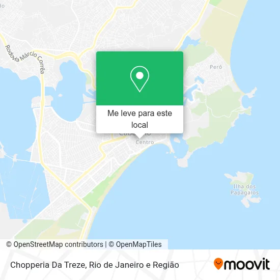 Chopperia Da Treze mapa
