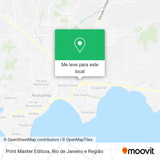 Print Master Editora mapa