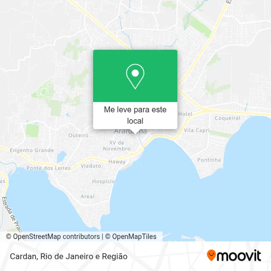 Cardan mapa