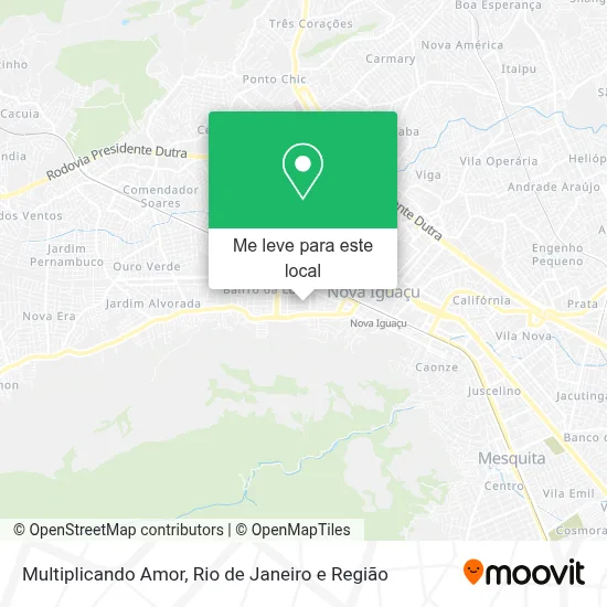 Multiplicando Amor mapa