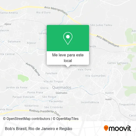 Bob's Brasil mapa