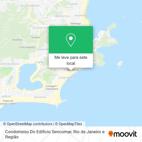 Condominio Do Edificio Sencomar mapa