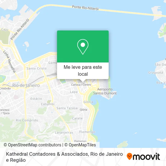 Kathedral Contadores & Associados mapa