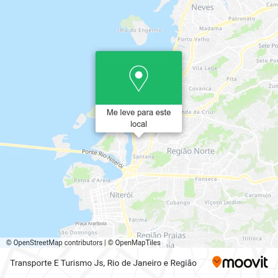 Transporte E Turismo Js mapa