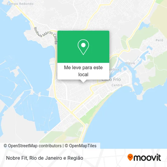 Nobre Fit mapa