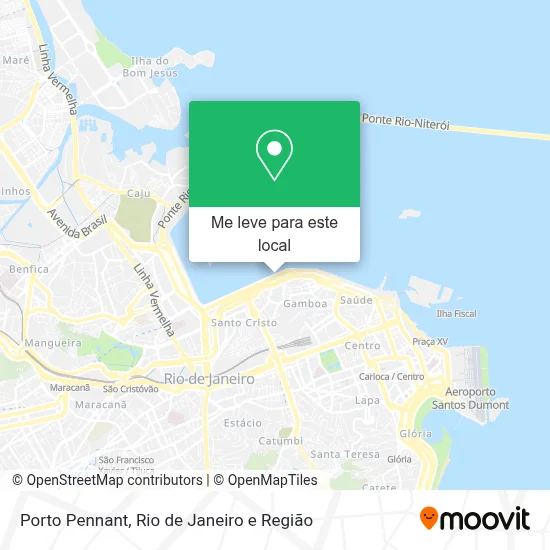Porto Pennant mapa