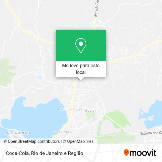 Coca-Cola mapa