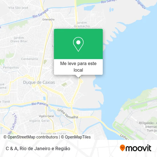 C & A mapa