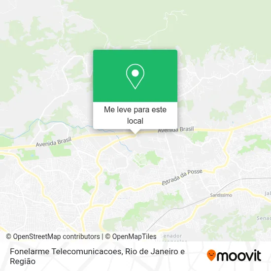Fonelarme Telecomunicacoes mapa