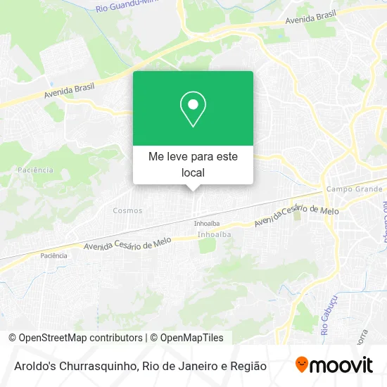 Aroldo's Churrasquinho mapa