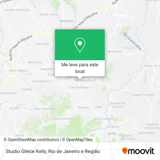Studio Gleice Kelly mapa