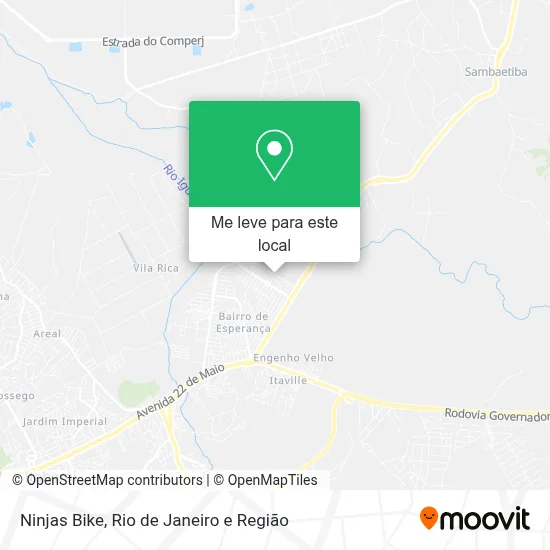 Ninjas Bike mapa