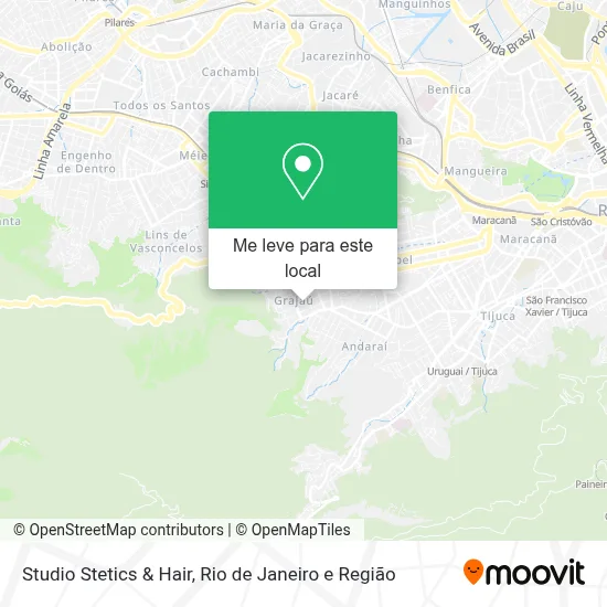Studio  Stetics & Hair mapa