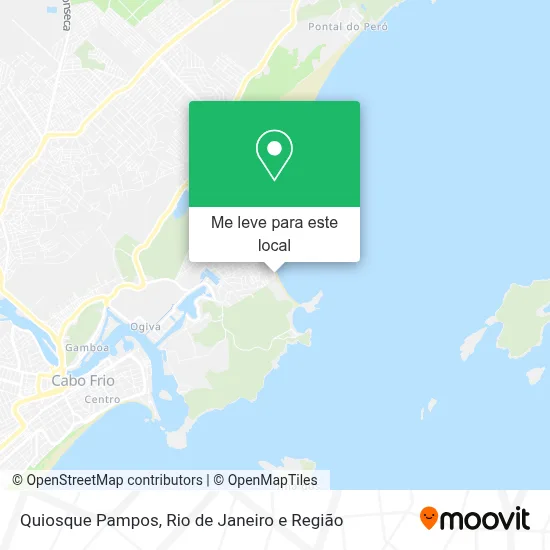 Quiosque Pampos mapa