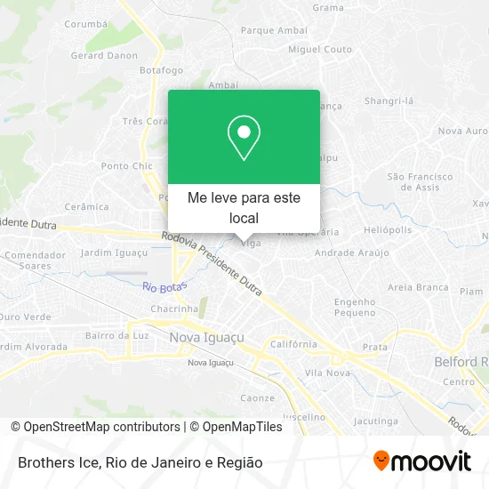 Brothers Ice mapa