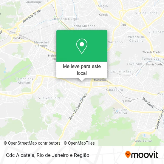 Cdc Alcateia mapa