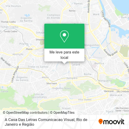 A Casa Das Letras Comunicacao Visual mapa