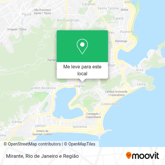 Mirante mapa
