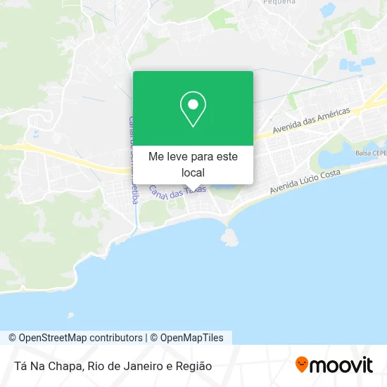 Tá Na Chapa mapa