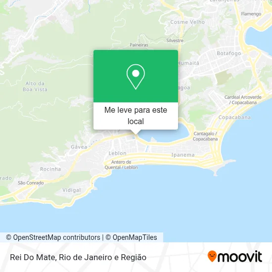 Rei Do Mate mapa