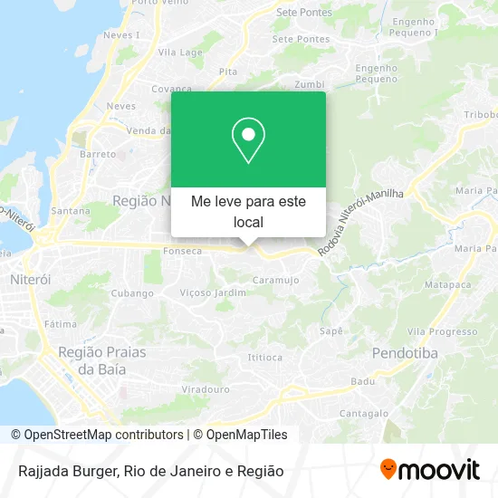 Rajjada Burger mapa