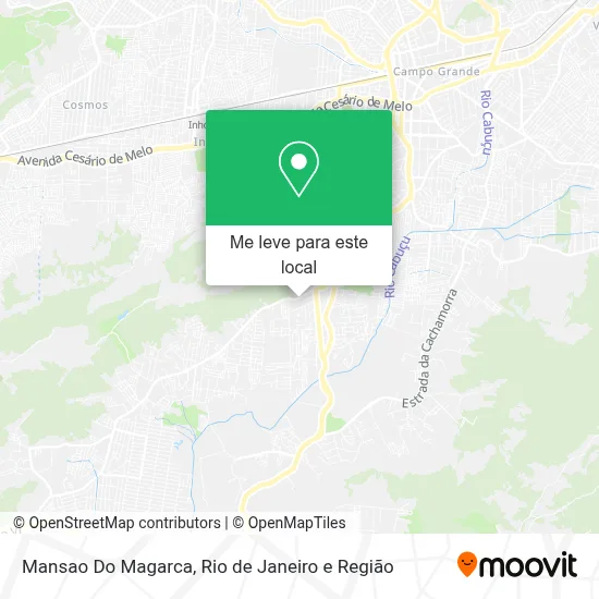 Mansao Do Magarca mapa