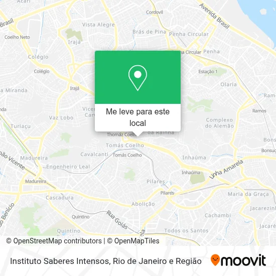 Instituto Saberes Intensos mapa